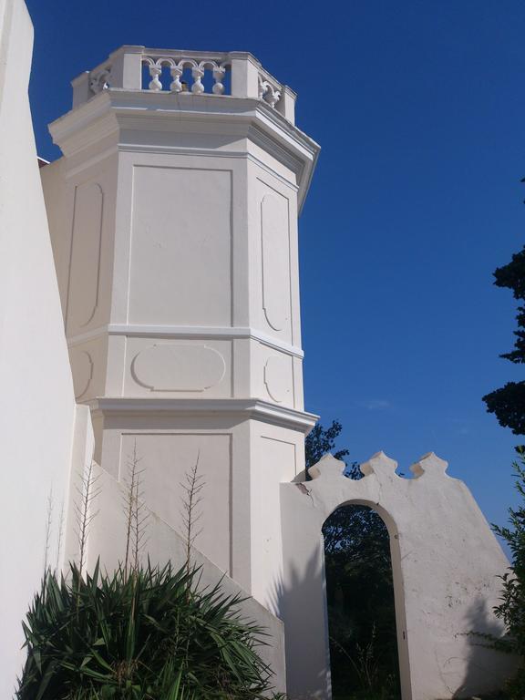 Villa-Chateau Les Terrasses - Tamaris, Plage Des Sablettes, Mer Au Bas De La Propriete 라센느쉬르메르 외부 사진